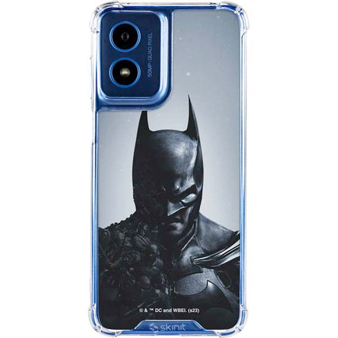 DC Comics Arkham Origins Batman Moto G 5G (2024) Clear Case